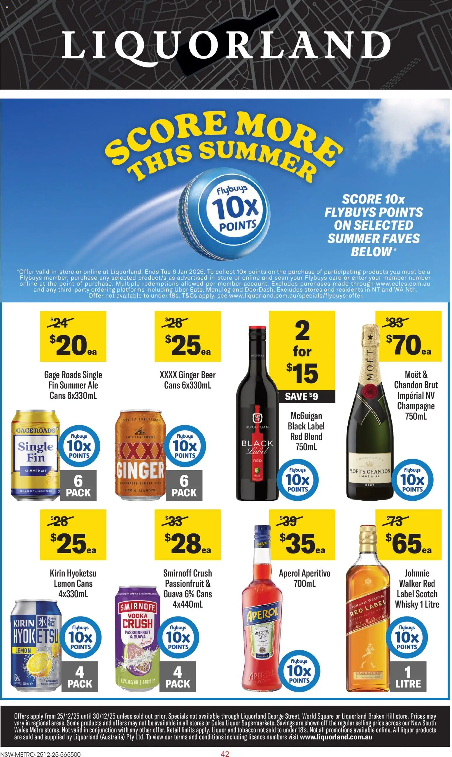 Preview of catalogue Catalogue from shop Liquorland valid 25/12/2025