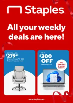 Ad Preview of Staples Weekly Ad from 02/18/2026