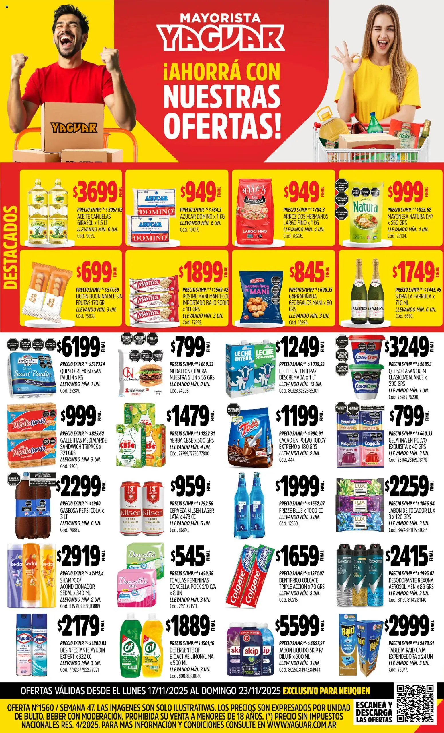 Vista previa del folleto de la tienda Yaguar válido desde el 17/11/2025 