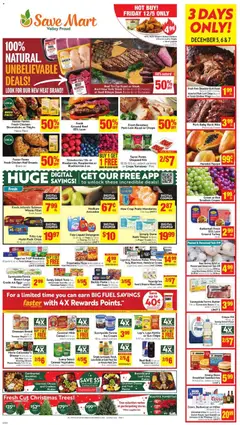 Ad Preview of Save Mart Weekly Ad from 12/03/2025 | Page: 1