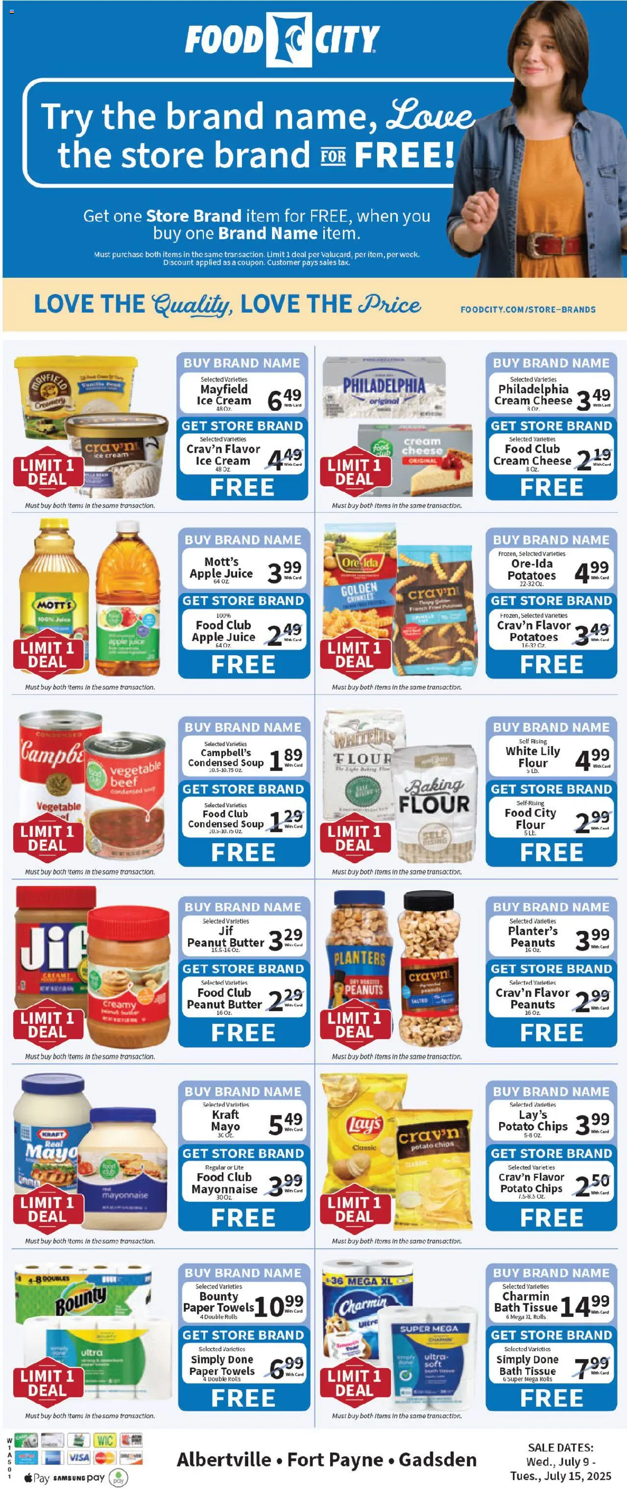 Food City Ad from 07/09/2025 - Flyer - Page number 1
