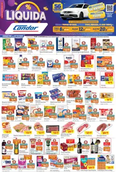 Pré-Visualização do folheto "Ofertas Liquida" da loja Supermercados Condor válido a partir de 15/09/2025