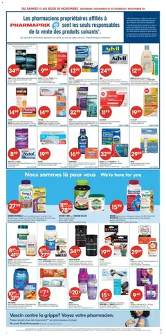 Preview of leaflet Weekly flyer / circulaire from shop Pharmaprix is valid from Nov 15, 2025 | Page: 4