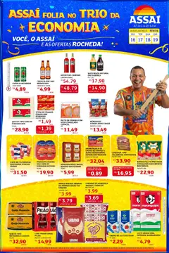 Pré-Visualização do folheto "Encarte - CE" da loja Assaí Atacadista válido a partir de 16/02/2026