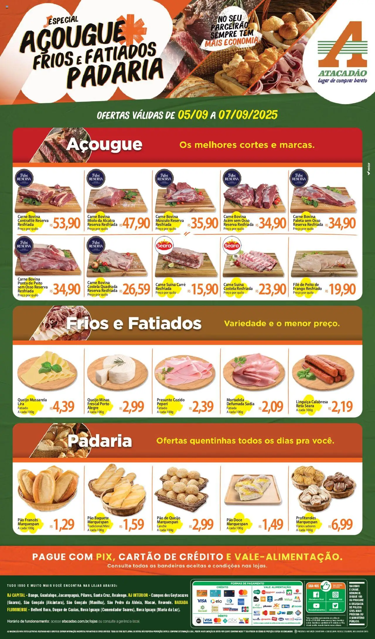 Atacadão folheto "Ofertas - RJ " válido a partir de 05/09/2025 - número de página 1