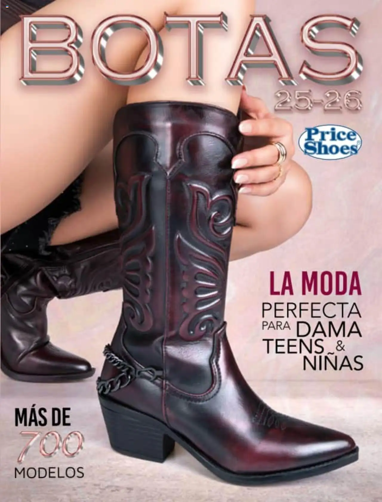 Catálogo Botas para Dama Price Shoes y sus promociones válidas desde el 16/07/2025 - Número de página 1