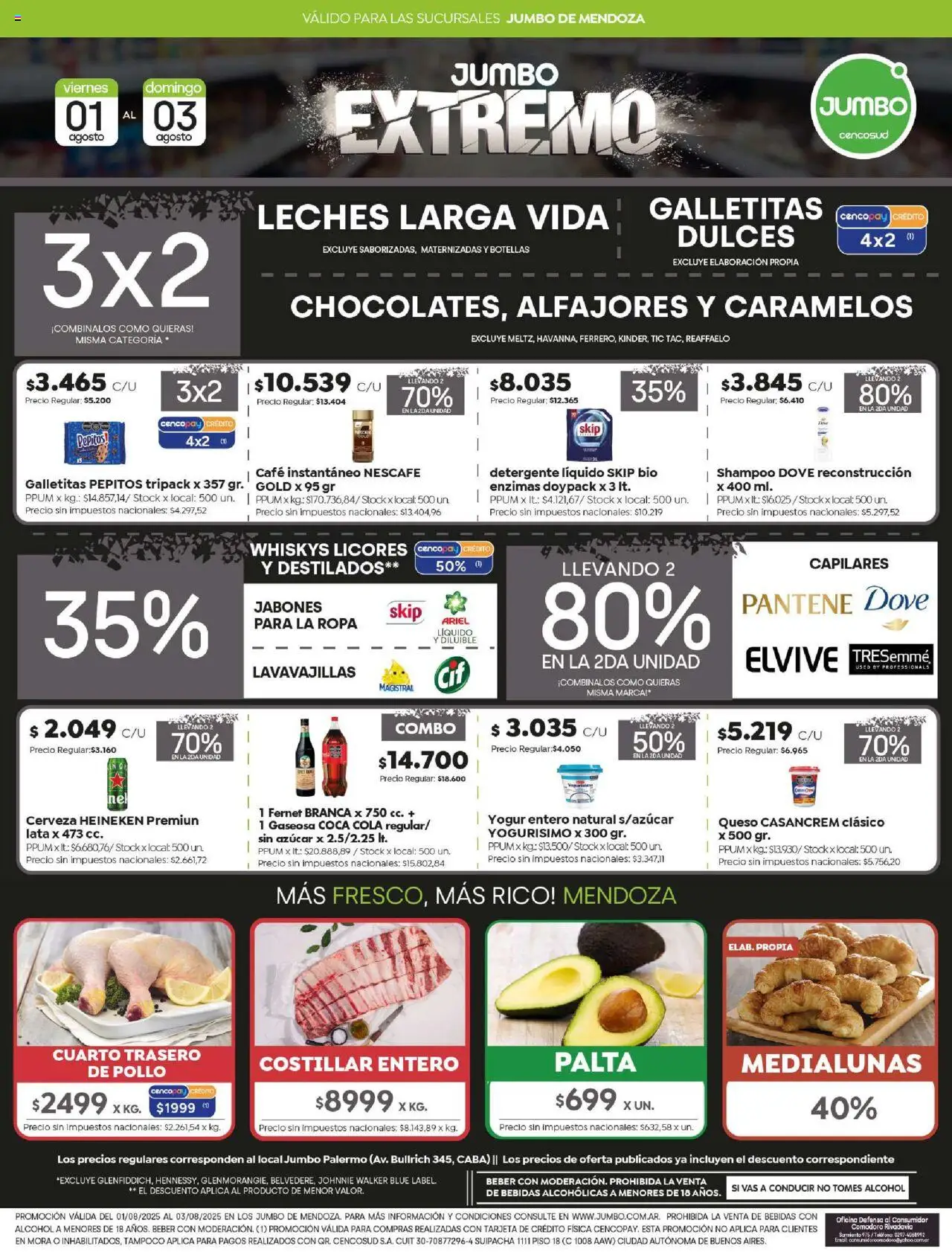 Jumbo Ofertas - Mendoza del 31/07/2025 >> Catálogo