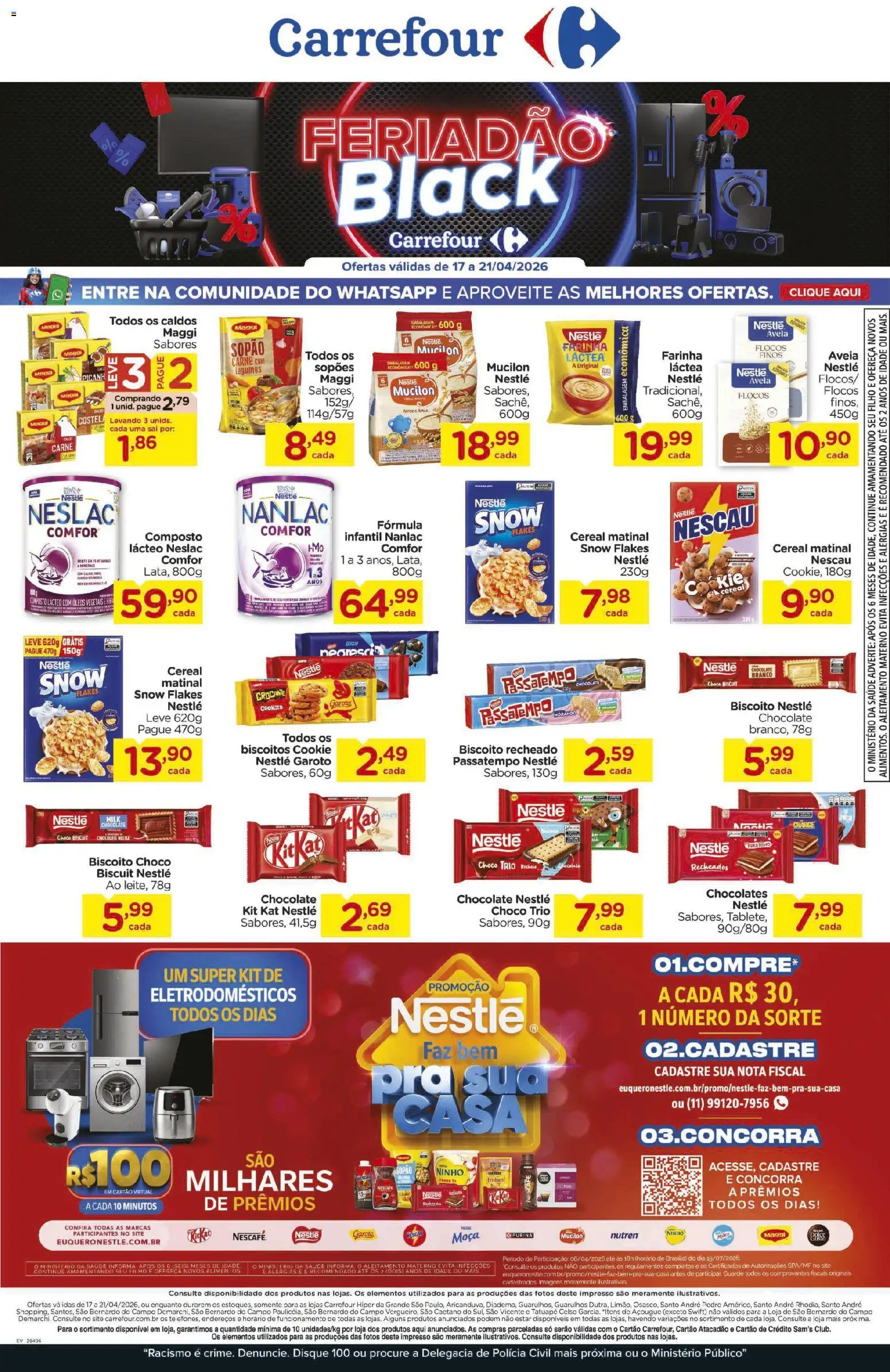 Pré-Visualização do folheto "Carrefour - Ofertas da semana" da loja Carrefour válido a partir de 17/04/2026