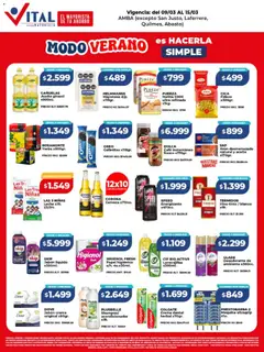 Vista previa del folleto de la tienda Vital válido desde el 09/03/2026 