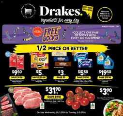 Preview of catalogue Catalogue SA from shop Drakes valid 28/01/2026