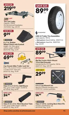 Preview of leaflet 2 Week Sale! from shop Princess Auto is valid from Nov 04, 2025 | Page: 98