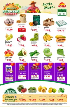 Pré-Visualização do folheto "Encarte - SP" da loja Assaí Atacadista válido a partir de 16/02/2026
