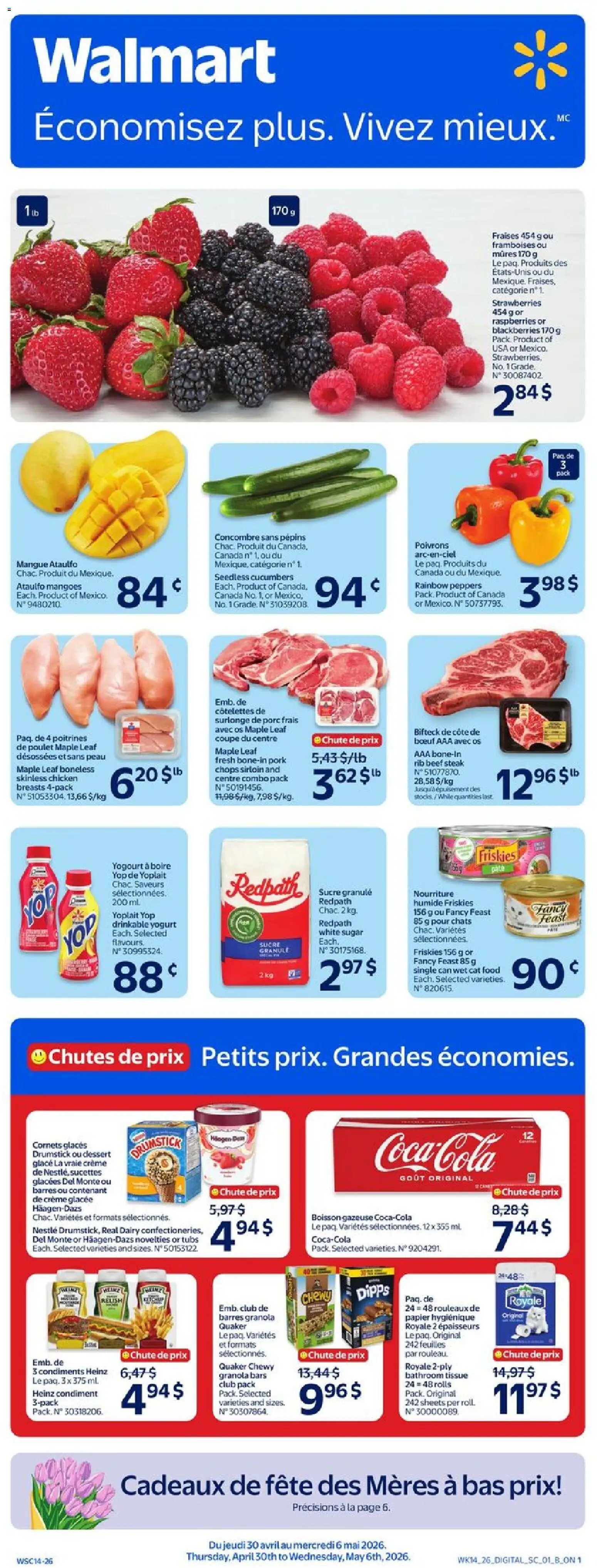 Preview of leaflet Walmart circulaire from shop Walmart is valid from Apr 30, 2026
