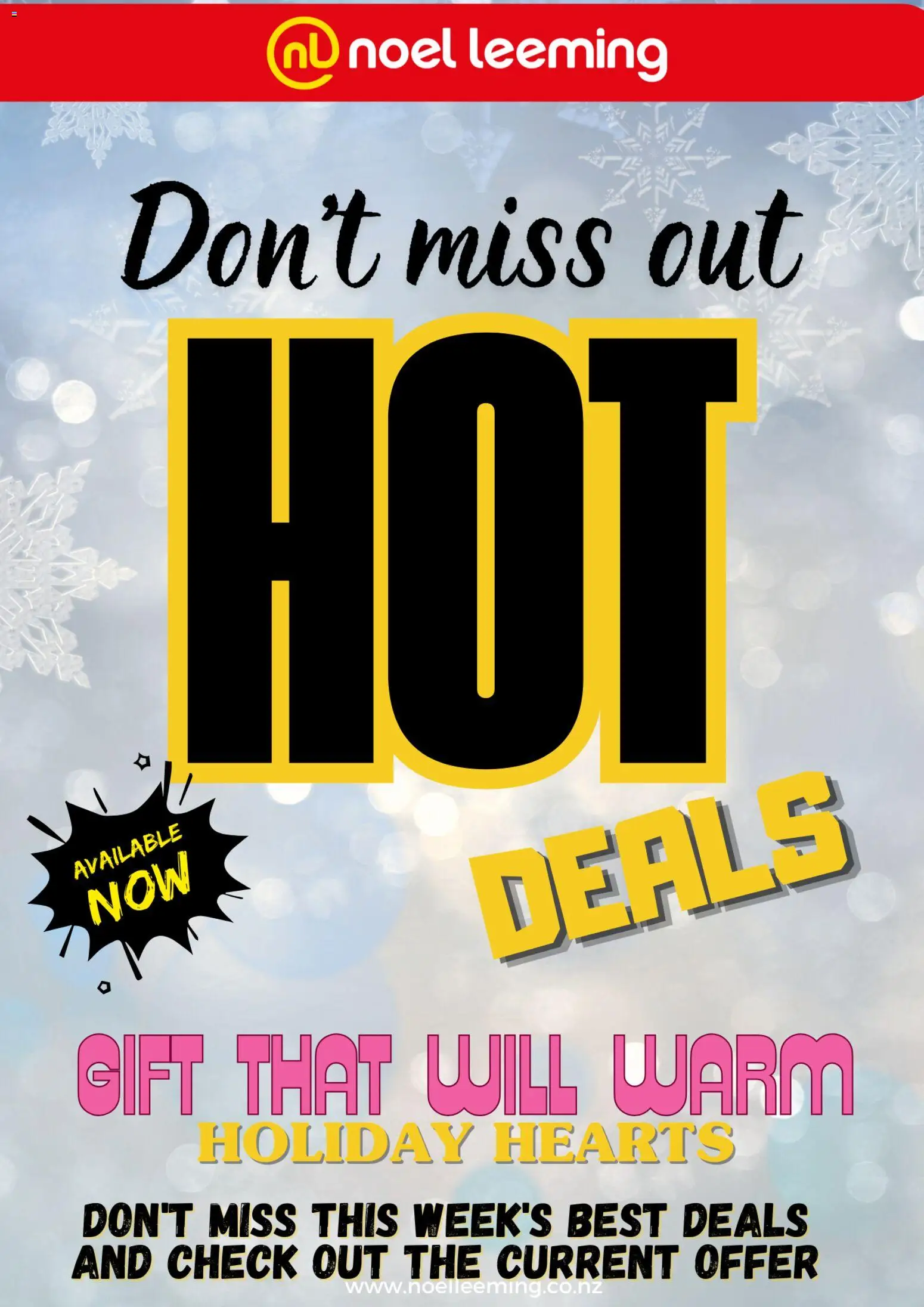 Preview of catalogue Catalogue from shop Noel Leeming valid 10 Dec 2025