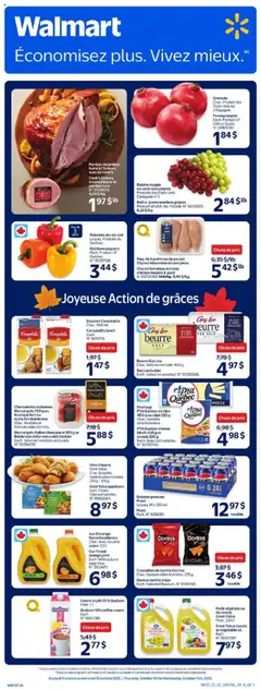 Preview of leaflet Circulaire from shop Walmart is valid from Oct 09, 2025