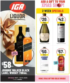 Preview of catalogue Add a Gift to your Xmas Shop 19/11 from shop Deals valid 18/11/2025