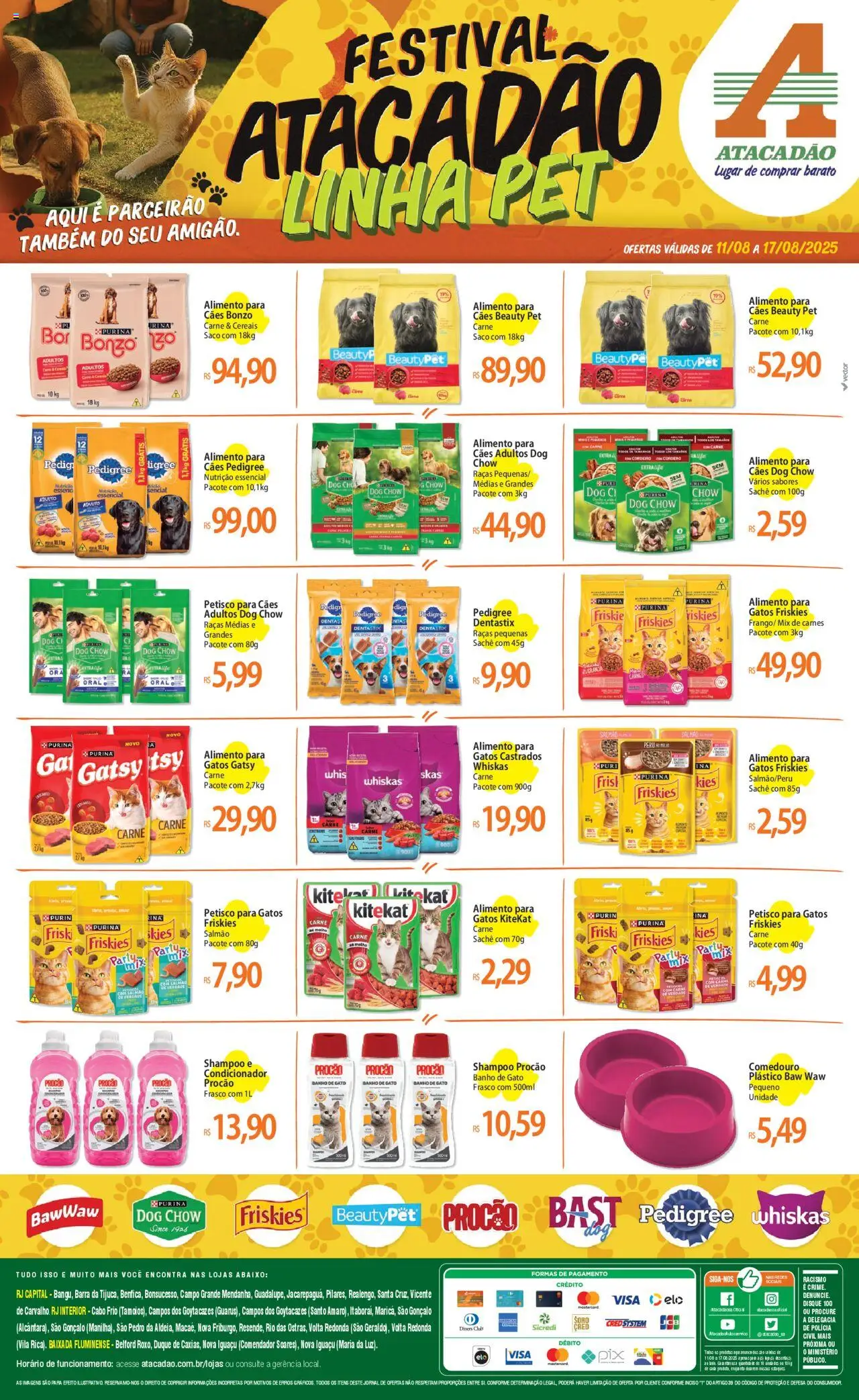 Atacadão folheto "Ofertas - RJ" válido a partir de 11/08/2025 - número de página 1