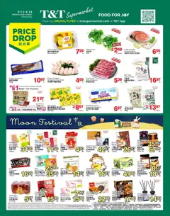 Preview of leaflet Weekly flyer / circulaire from shop T&T Supermarket is valid from Sep 12, 2025