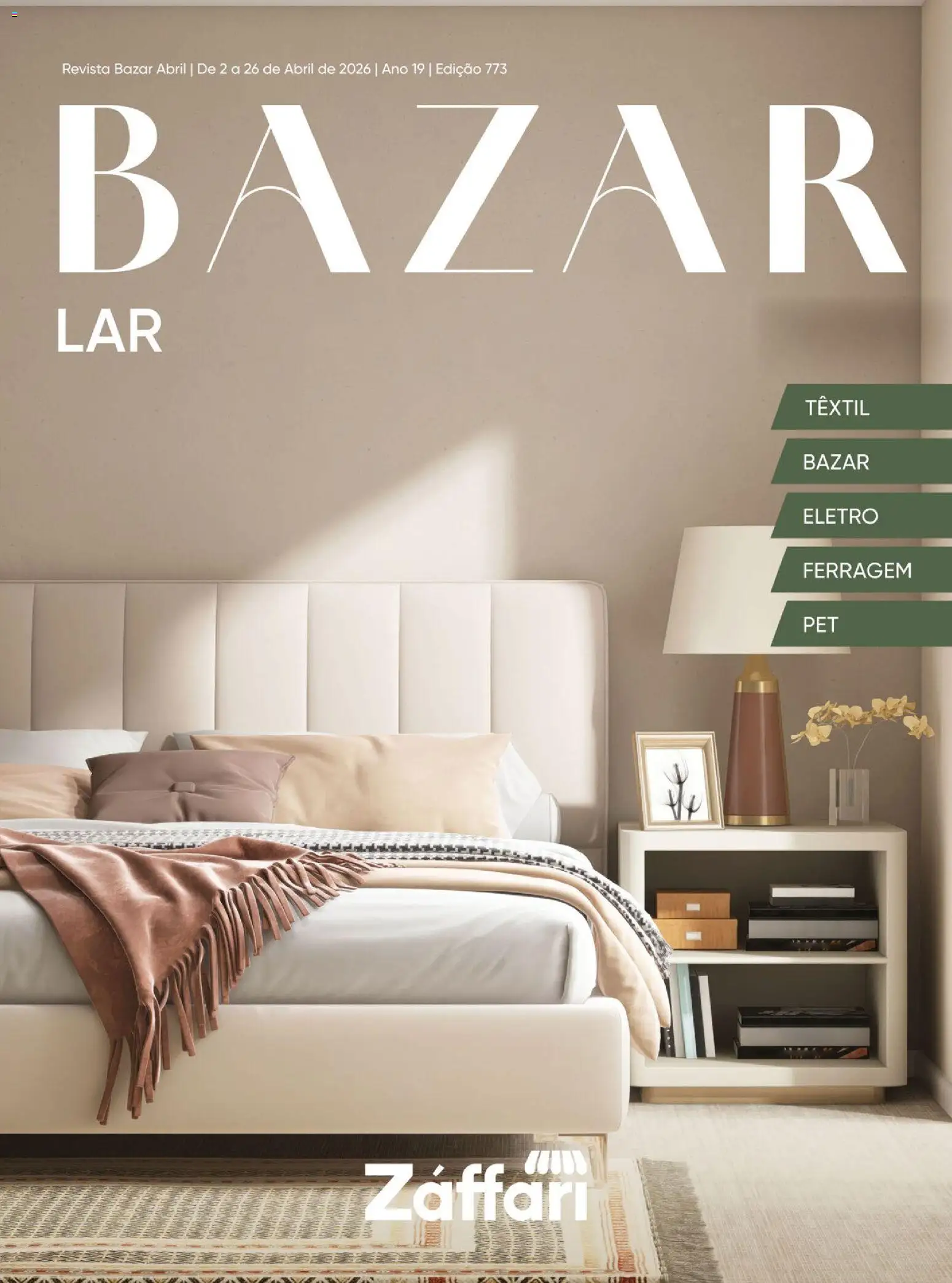 Pré-Visualização do folheto "Zaffari ofertas Bazar - SP" da loja Zaffari válido a partir de 02/04/2026