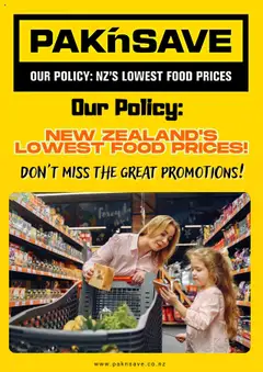 Preview of catalogue Catalogue from shop Pak n Save valid 15 Sept 2025