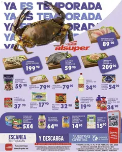Vista previa las ofertas de la tienda Alsuper - Folleto desde el 17/02/2026 