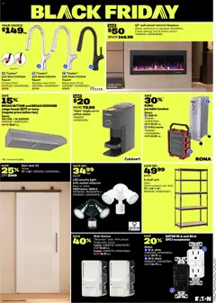 Preview of leaflet Black Friday from shop Rona is valid from Nov 20, 2025 | Page: 4