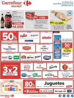 Vista previa del folleto de la tienda Carrefour Market válido desde el 12/08/2025 