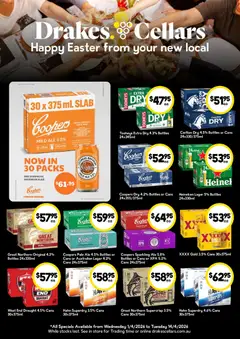 Preview of catalogue Drakes Cellars from shop Drakes valid 01/04/2026