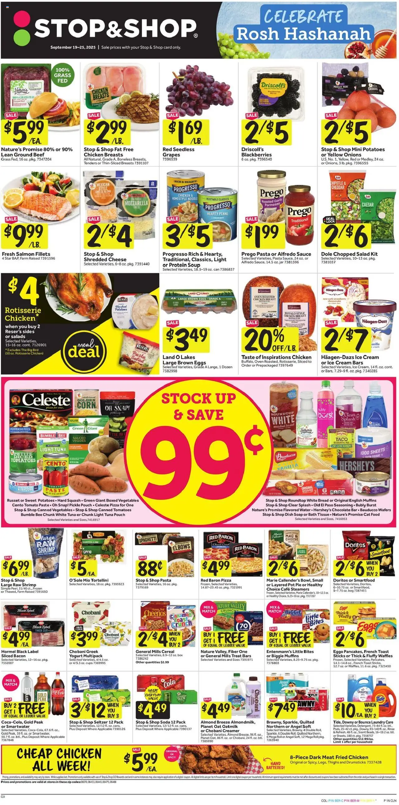 Stop & Shop Weekly Ad from 09/19/2025 - Flyer - Page number 1