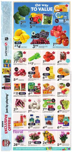Preview of leaflet Weekly flyer / circulaire from shop Safeway is valid from Oct 30, 2025 | Page: 5