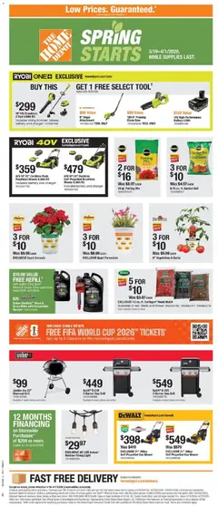 Ad Preview of Home Depot Home Depot Local Ad - AZ from 03/19/2026