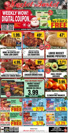Ad Preview of Market Basket Weekly Ad from 12/03/2025 | Page: 1