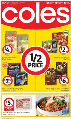 Preview of catalogue Catalogue VIC from shop Coles valid 27/08/2025