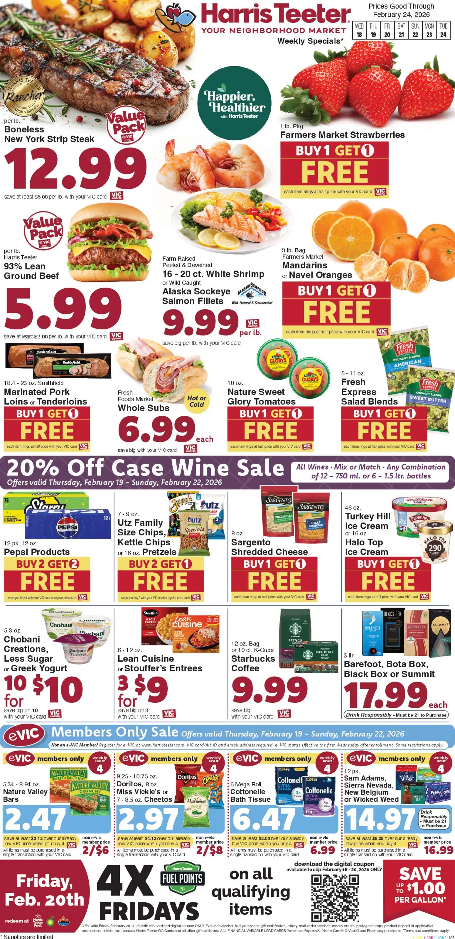 Ad Preview of Harris Teeter Weekly Ad from 02/18/2026