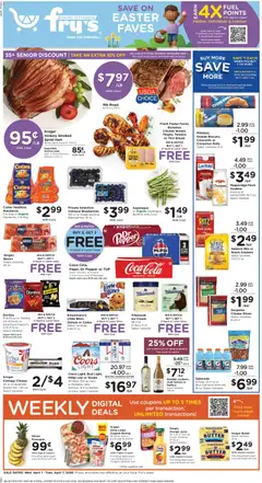 Ad Preview of Fry's Food Fry's Food Weekly Ad from 04/01/2026