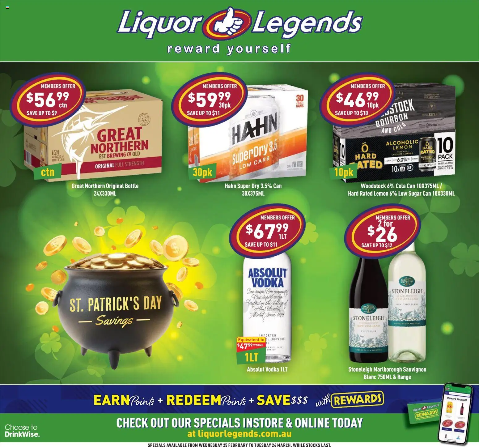 Preview of catalogue Catalogue Redbank Plains from shop Liquor Legends valid 25/02/2026