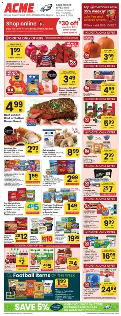 Ad Preview of Acme Weekly Ad from 10/03/2025