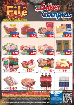 Pré-Visualização do folheto "Ofertas do Dia" da loja Rede Super Compras válido a partir de 08/01/2026