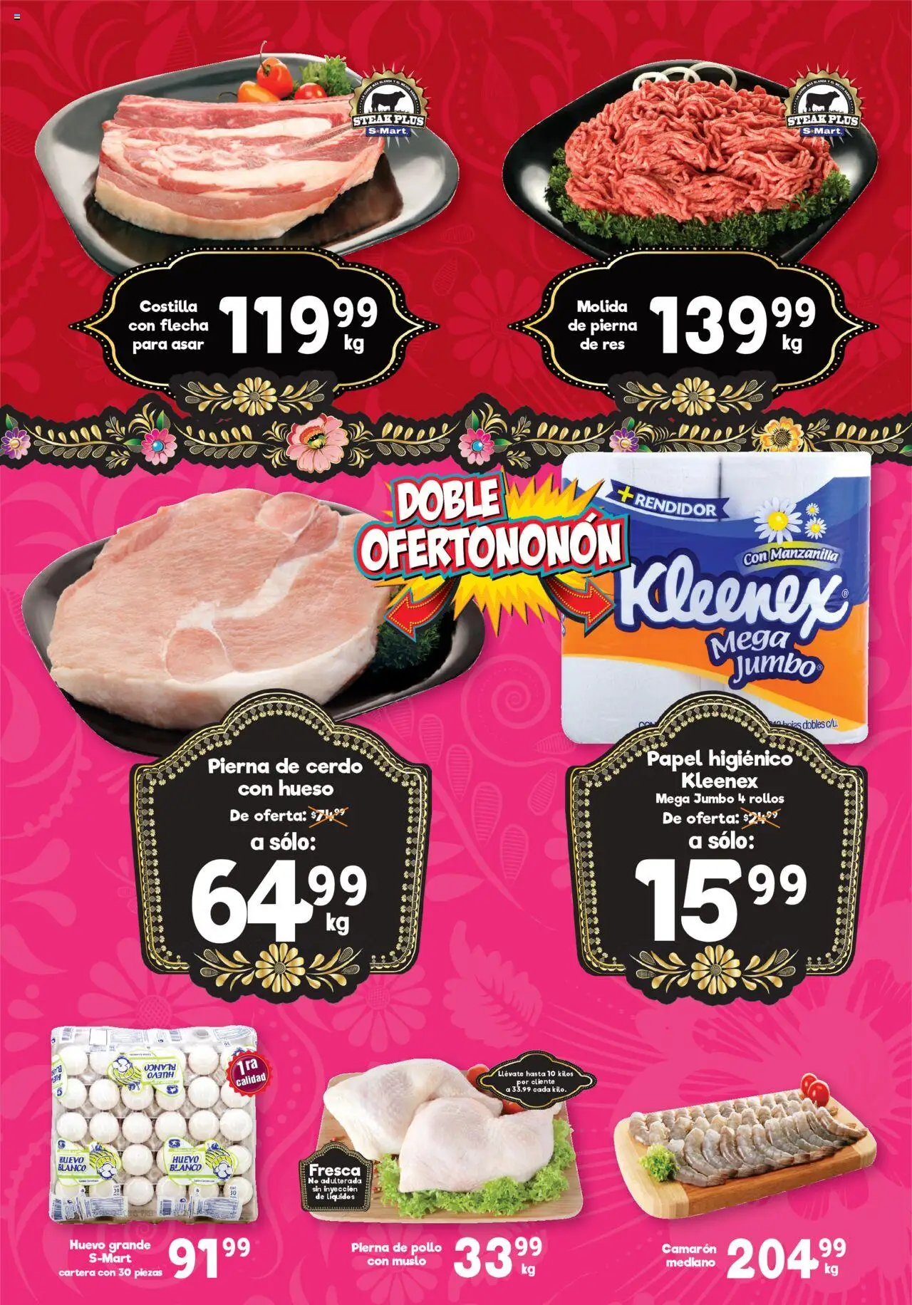 Folleto S-Mart y sus promociones válidas desde el 12/09/2025 - Número de página 1