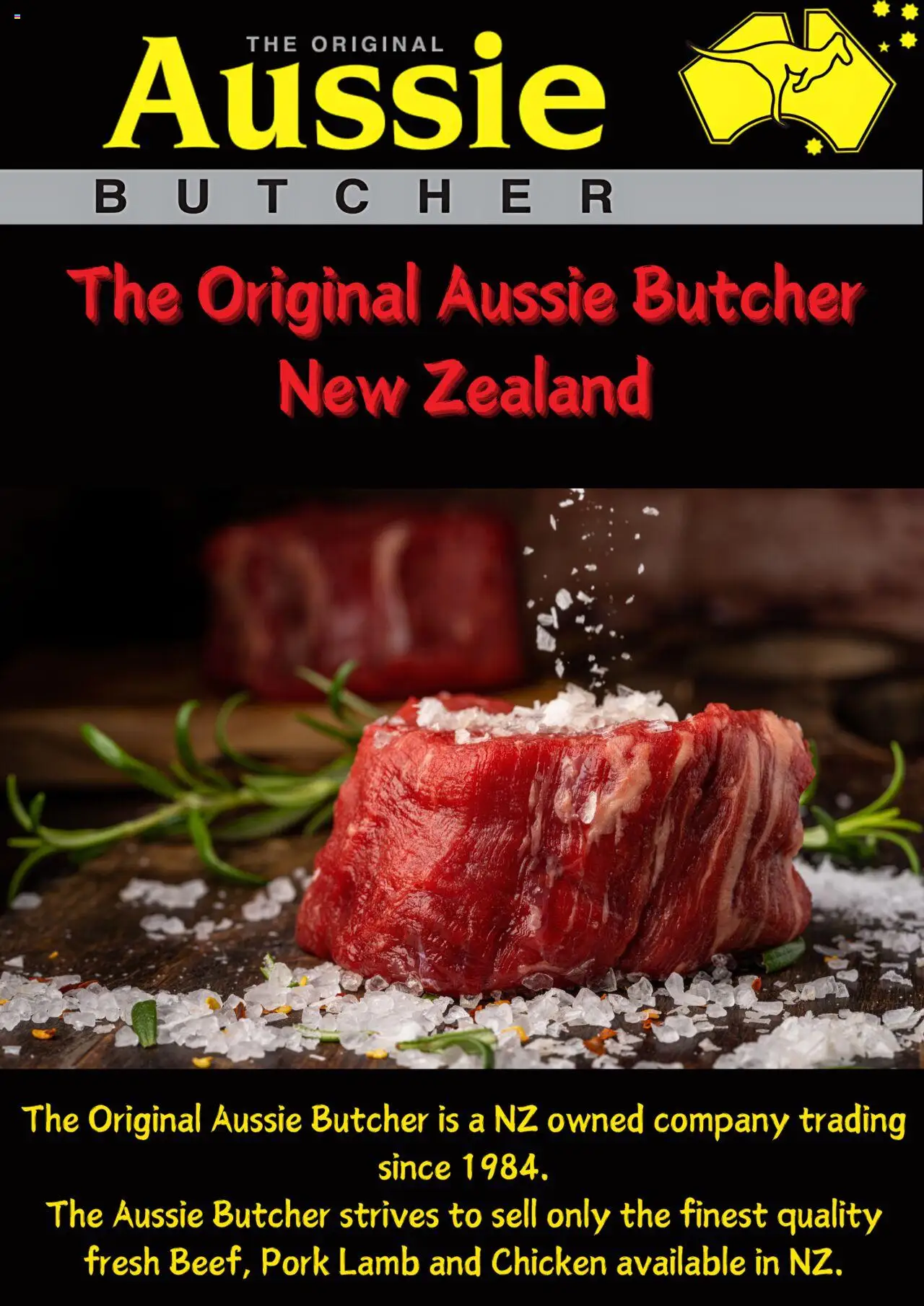 Catalogue Aussie Butcher catalogue valid from 19 Aug 2025 - page 1
