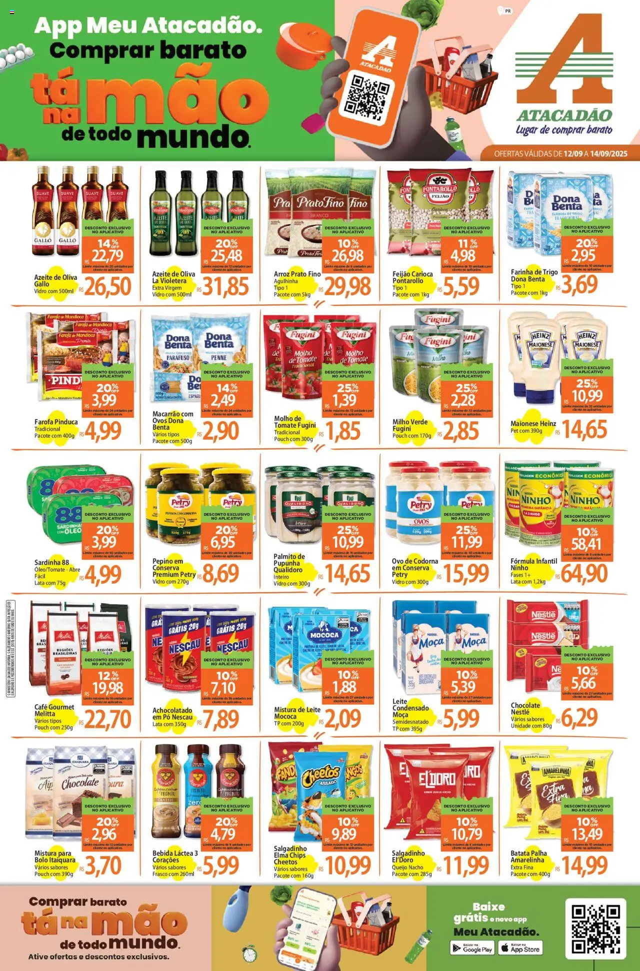 Atacadão folheto "Ofertas - PR" válido a partir de 12/09/2025 - número de página 1