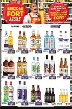 Pré-Visualização do folheto "Ofertas Bebidas" da loja Fort Atacadista válido a partir de 24/10/2025