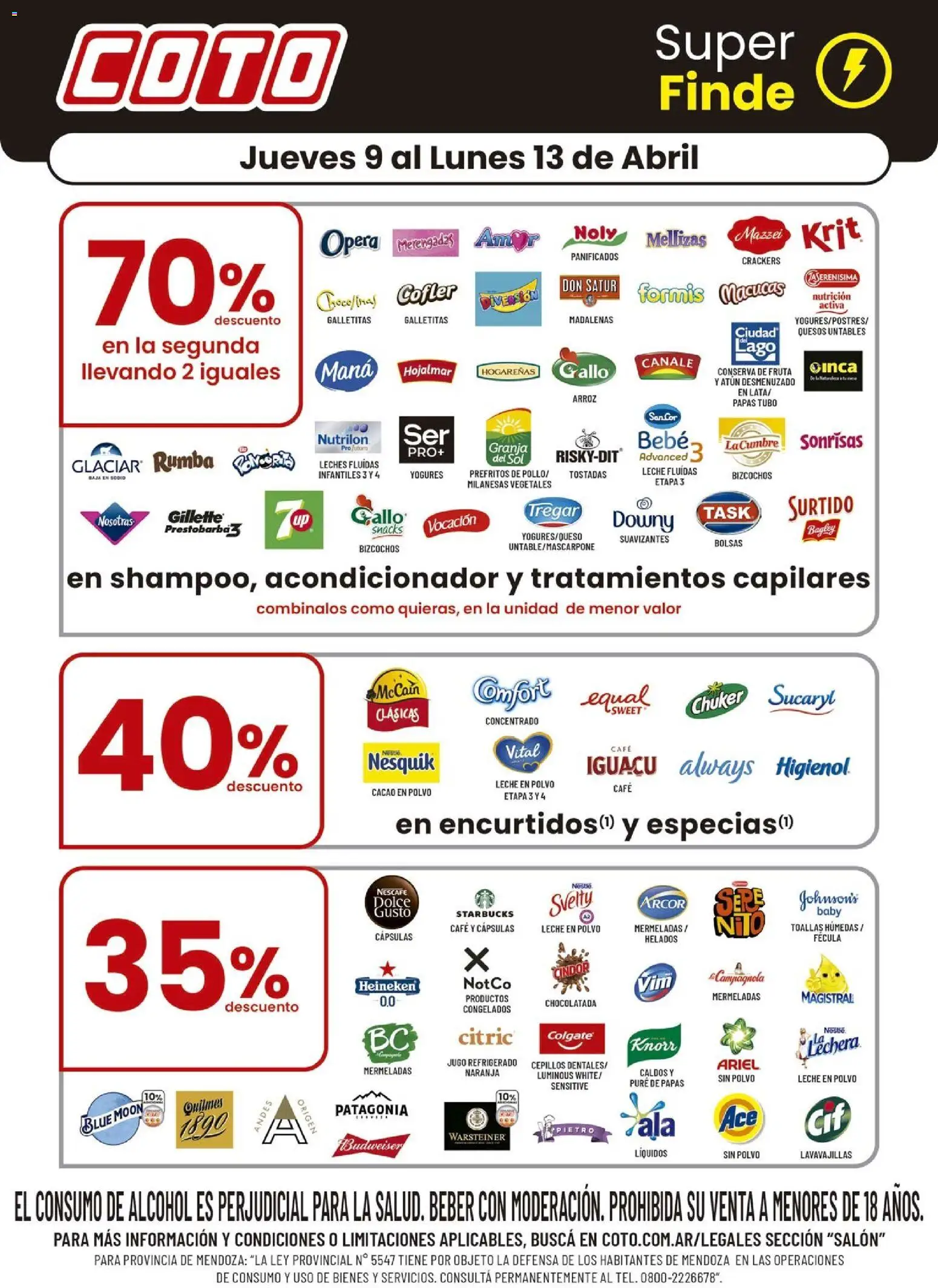 Vista previa del folleto de la tienda Coto válido desde el 09/04/2026 