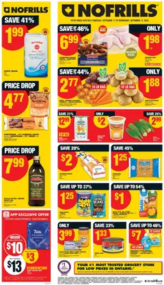 Preview of leaflet Weekly flyer / circulaire from shop No Frills is valid from Sep 11, 2025