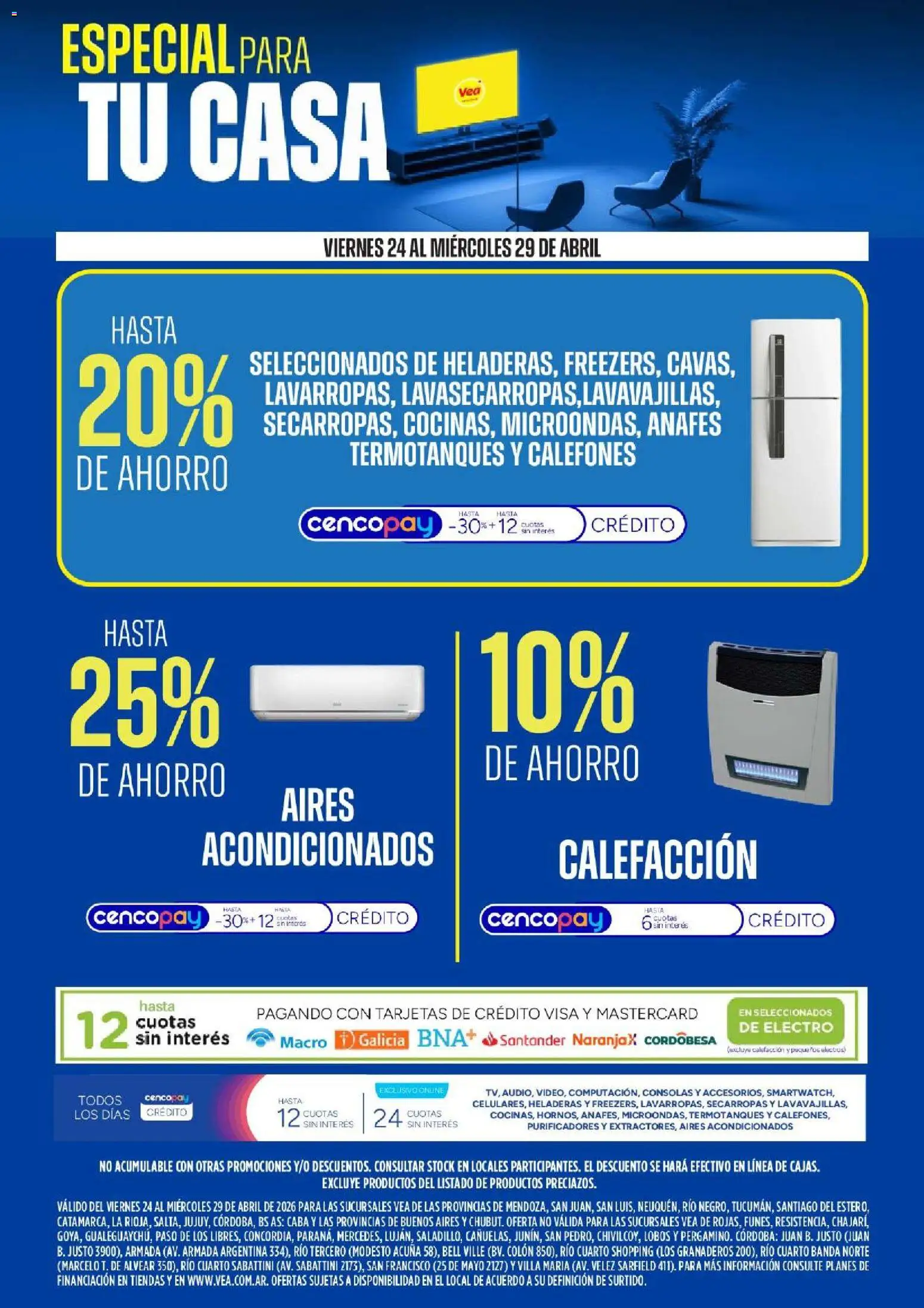 Vista previa del folleto de la tienda Vea válido desde el 24/04/2026 