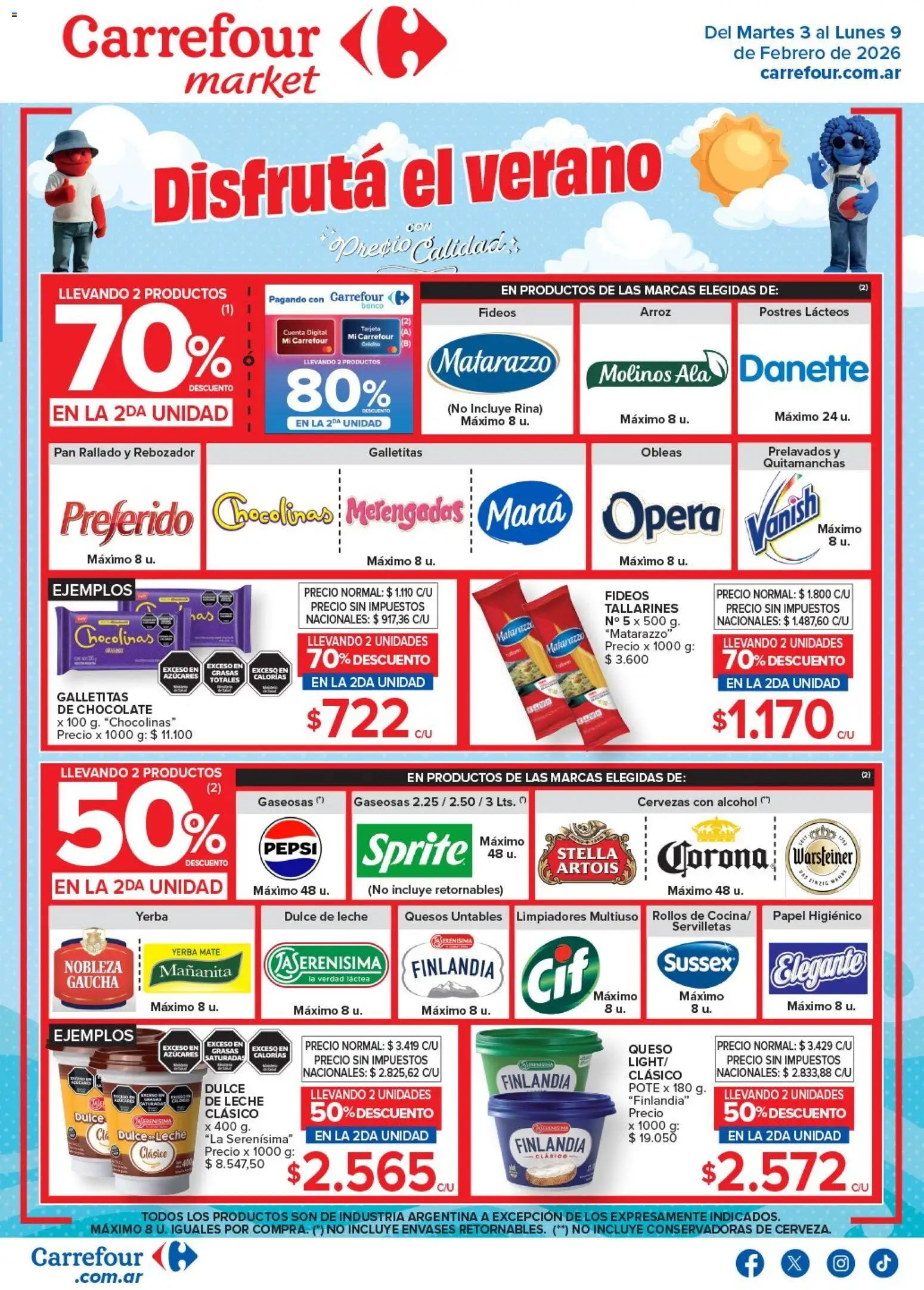 Vista previa del folleto de la tienda Carrefour Market válido desde el 03/02/2026 