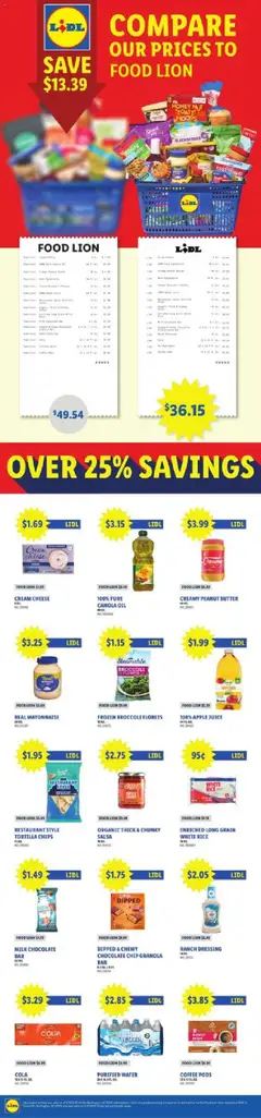 Ad Preview of Lidl Compare our Prices from 05/20/2025