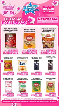 Pré-Visualização do folheto "Ofertas Clube " da loja Estrela Azul válido a partir de 09/10/2025