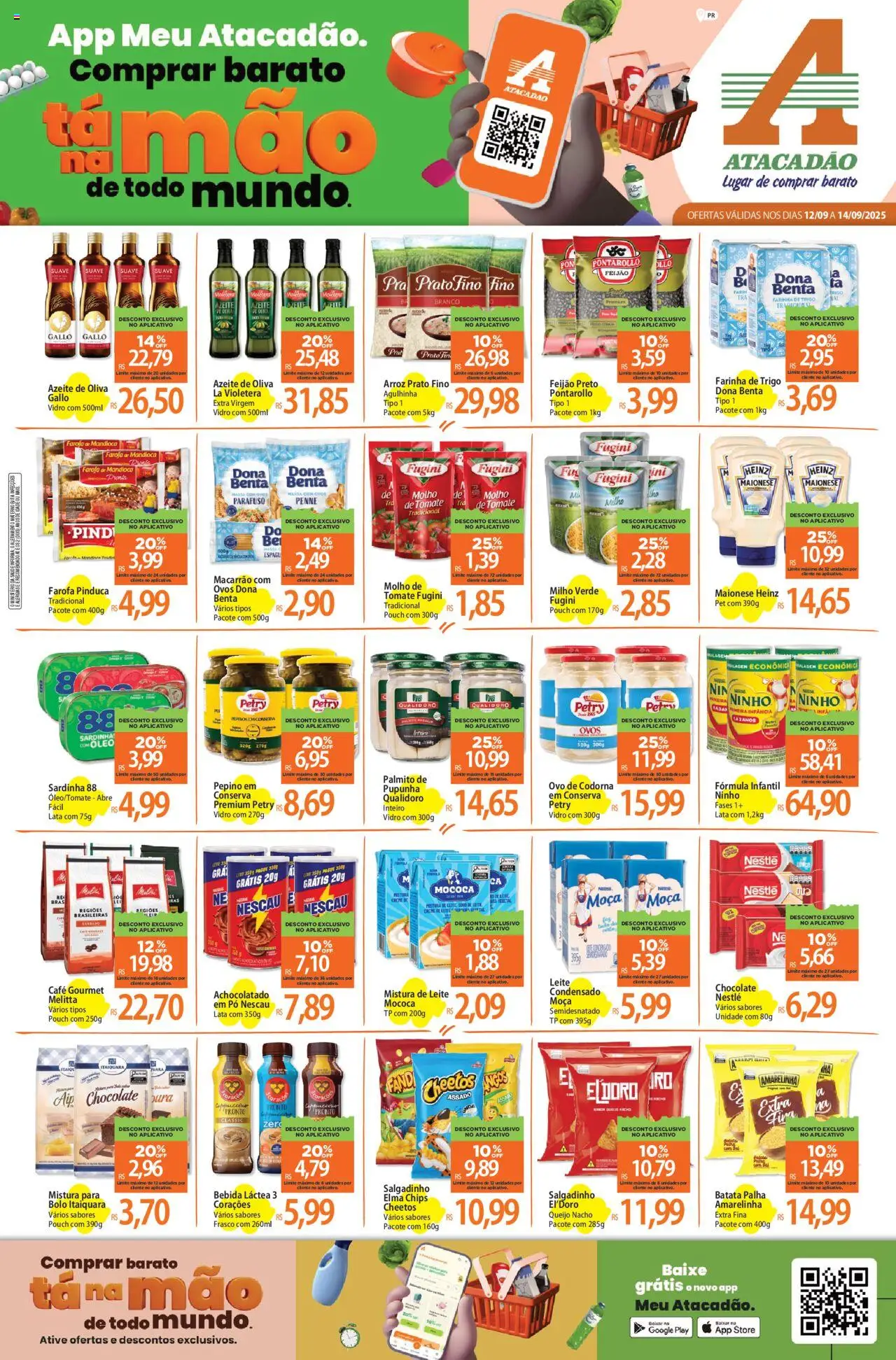 Atacadão folheto "Ofertas - PR" válido a partir de 12/09/2025 - número de página 1