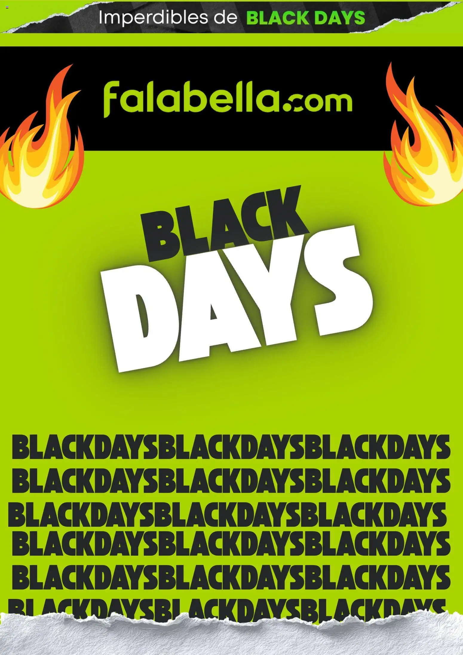  Vista previa del prospecto Black friday del almacen Falabella válida del 17/11/2025 al 27/11/2025